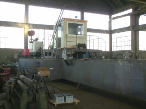 Draga in costruzione